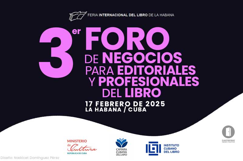 Convocatoria | 3er Foro de Negocios para Editoriales y Profesionales del Libro